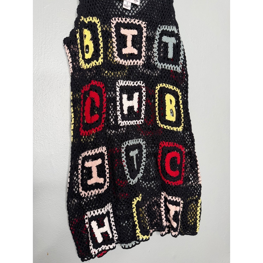 Wildfox B**** granny Sabrina crochet dress‎ - Picture 7 of 7